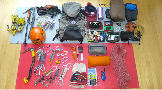 Alpine hiking outlet gear